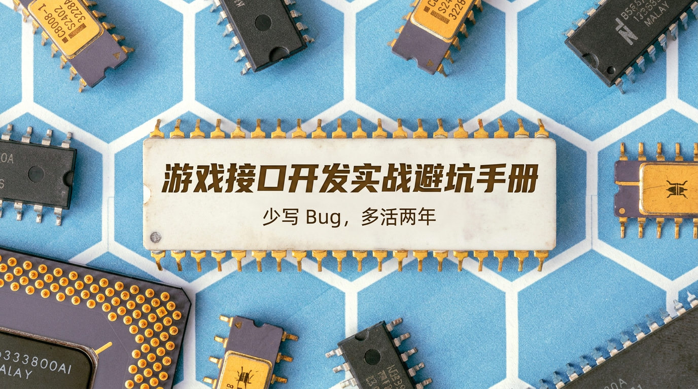 游戏接口开发实战避坑手册：少写 Bug，多活两年